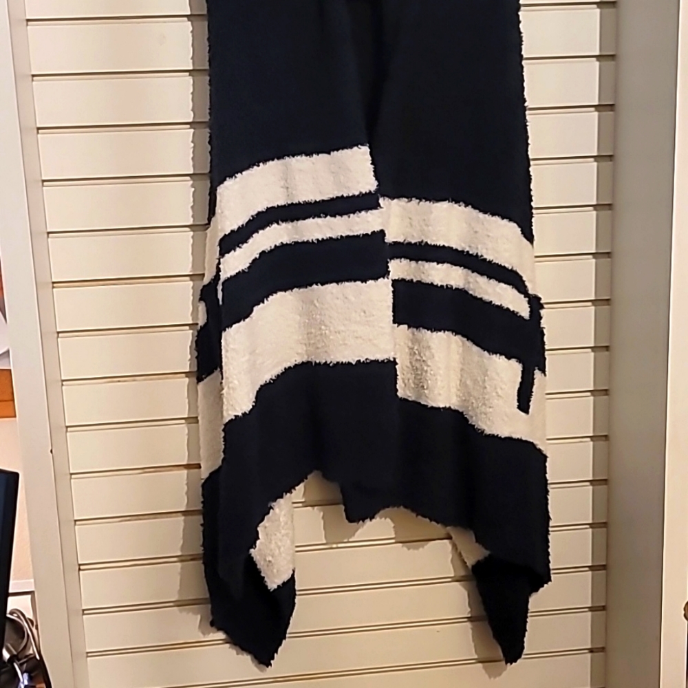 Blue and White Cape